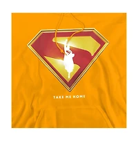 Superman Men's Take Me Home Shield Pull-Over Hoodie