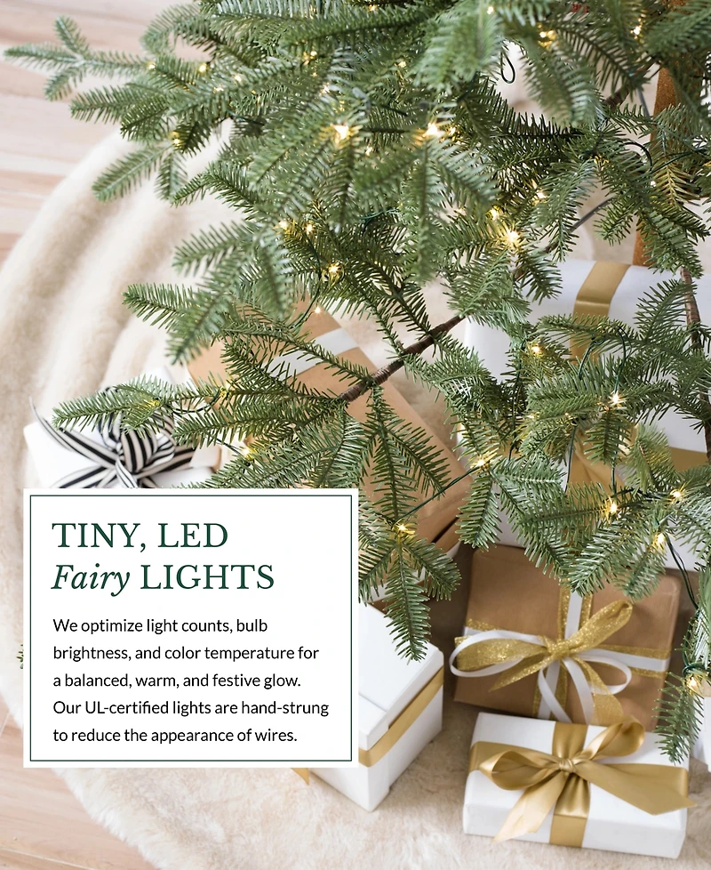 Balsam Hill 6.5 ft Pre-Lit Alpine Balsam Fir Tree