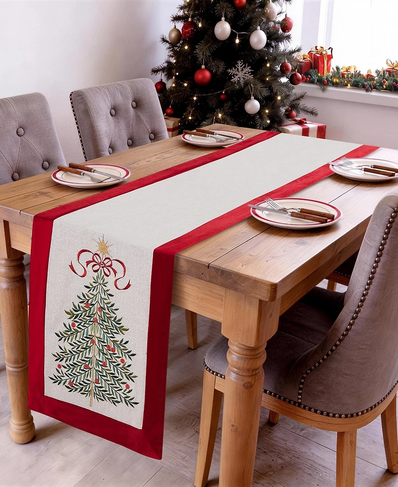 Avanti Modern Tree Table Runner, 14" x 72"
