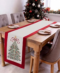 Avanti Modern Tree Table Runner, 14" x 72"