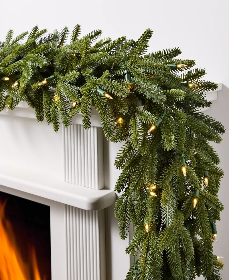 Balsam Hill 10 ft Fraser Fir Pre-Lit Garland