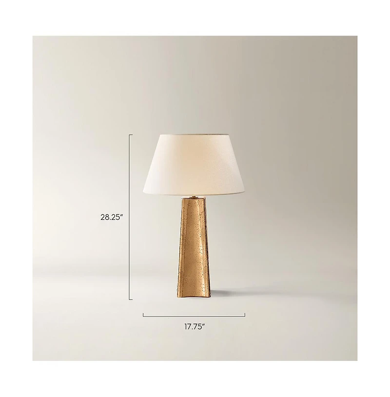 Z Gallerie Uma Texture Glass Table Lamp