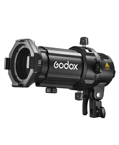Godox Projection Attachment with 26 Degree Interchangeable Lens for ML30 and ML60 Led Lights