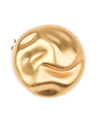 Bespoke Fashion Abstract Gold-Tone Brooch