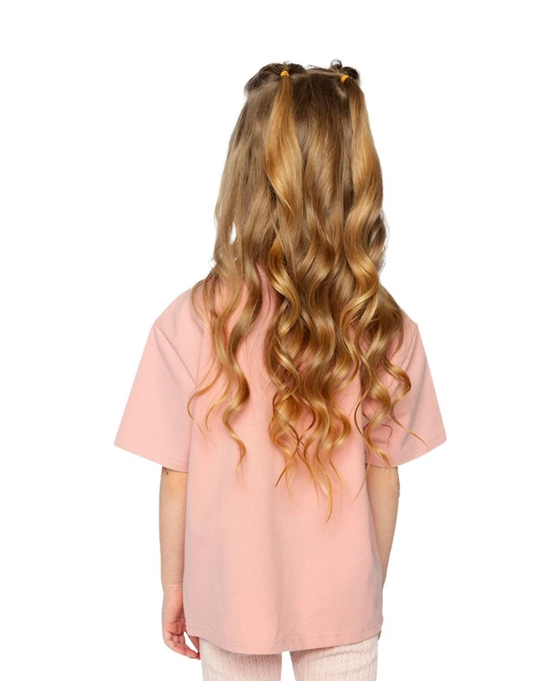 Deux par Toddler Girls (2T - 5T) Heavy Jersey Wide Short Sleeve T-Shirt