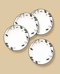 Lenox Haunted Halloween Dinner Plates, Set of 4