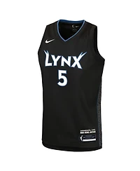 Nike Big Boys and Girls Olivia Miles Black Minnesota Lynx Victory Jersey