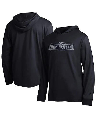 Champion Men's Virginia Tech Hokies All-Star Hooded Long Sleeve T-Shirt