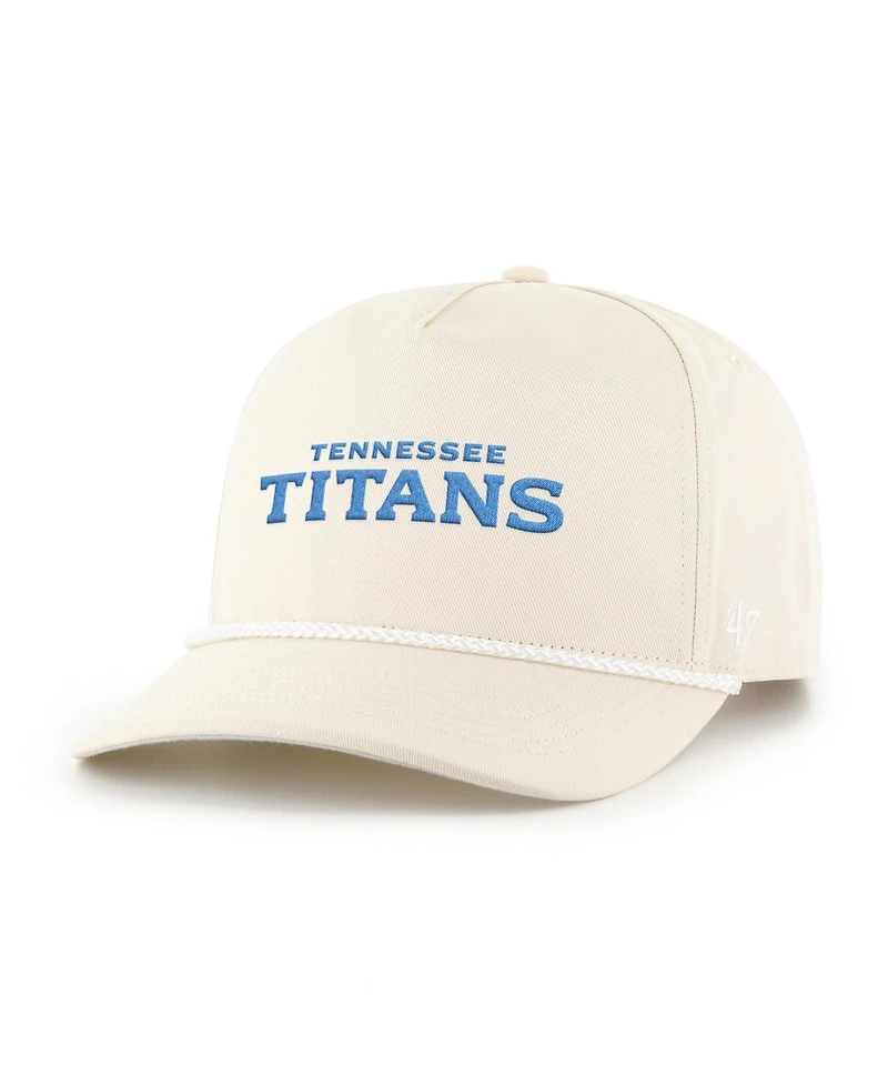 '47 Brand Men's Natural Tennessee Titans Sure Shot Rope Hitch Adjustable Hat