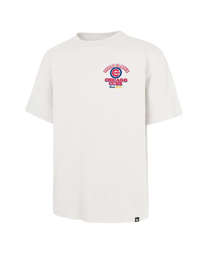 '47 Brand Men's Cream Chicago Cubs Glizzy T-Shirt