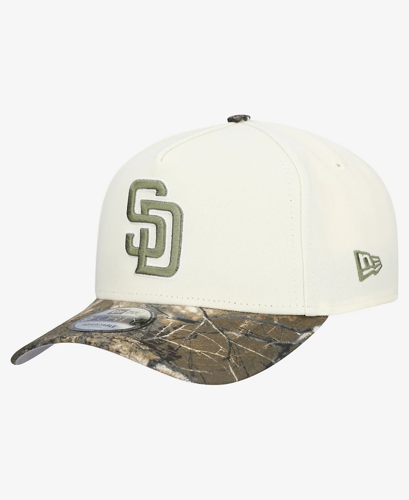 New Era Men's Khaki/Realtree Camo San Diego Padres 9FORTY A-Frame Adjustable Hat