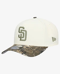 New Era Men's Khaki/Realtree Camo San Diego Padres 9FORTY A-Frame Adjustable Hat