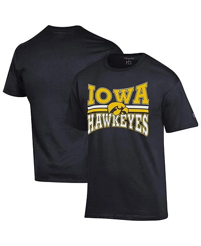 Champion Men's Iowa Hawkeyes Team Zoom Classic Fit T-Shirt