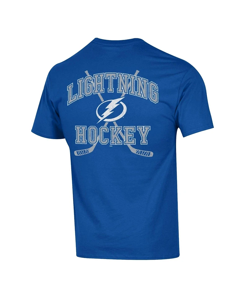 Champion Men's Tampa Bay Lightning Stick With It Jersey Classic Fit T-Shirt