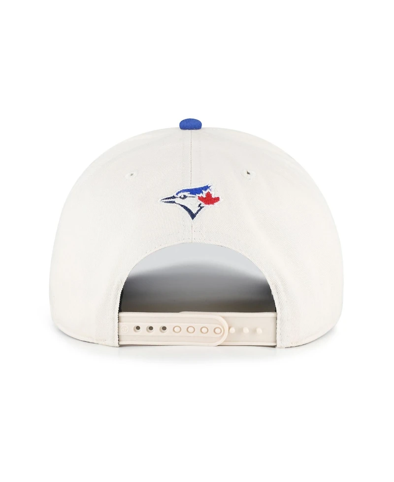 '47 Brand Men's Natural/Royal Toronto Blue Jays Rope Script Hitch Adjustable Hat