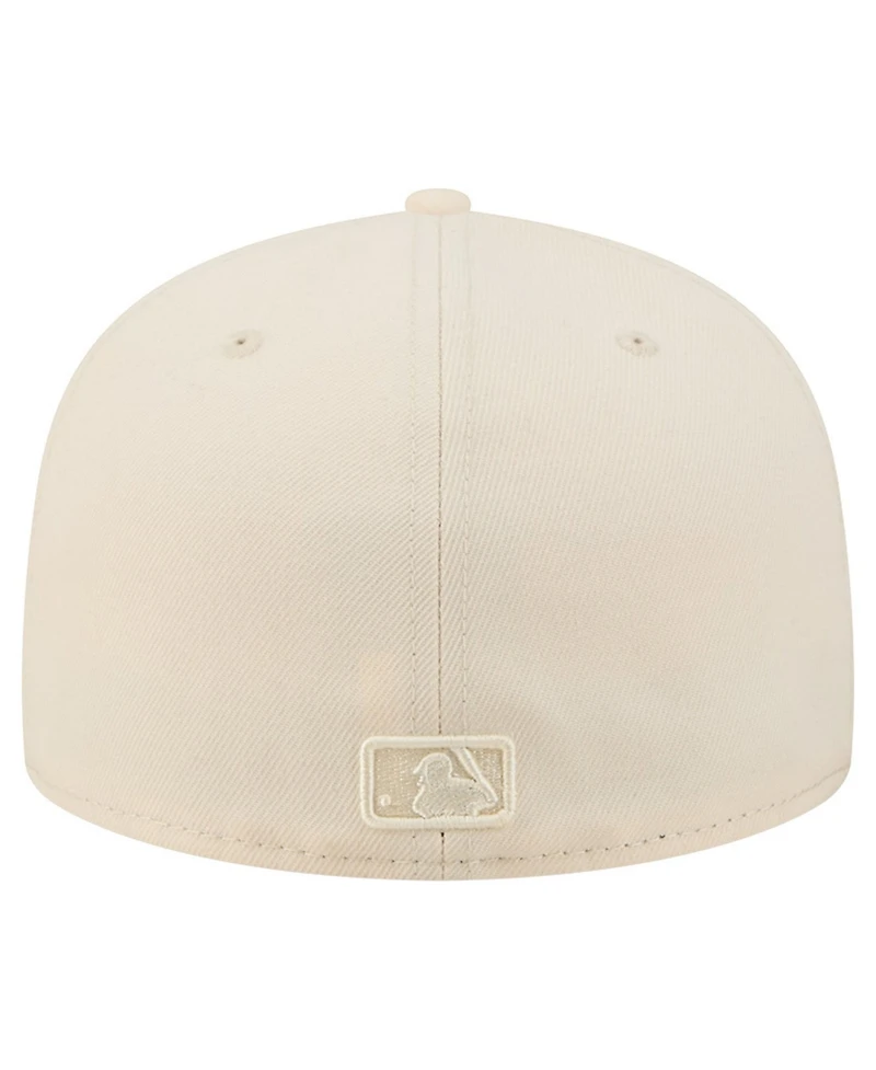 New Era Men's Cream San Diego Padres Color Pack 59FIFTY Fitted Hat