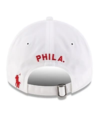 New Era x Ralph Lauren Men's White Philadelphia Phillies 9TWENTY Adjustable Hat