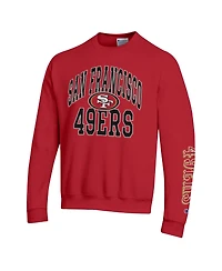 Champion Men's San Francisco 49ers Powerblend Fleece Pullover Sweatshirt
