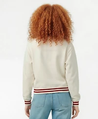 Champion Women's Cream Philadelphia Phillies Reverse Weave Sweatshirt