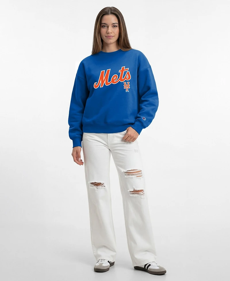 Champion Women's Royal New York Mets All-Star Sweatshirt