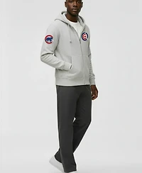 Champion Men's Chicago Cubs Reverse Weave Full-Zip Fleece Hoodie