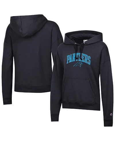 Champion Women's Carolina Panthers Powerblend Relaxed Fit Fleece-lined Hoodie