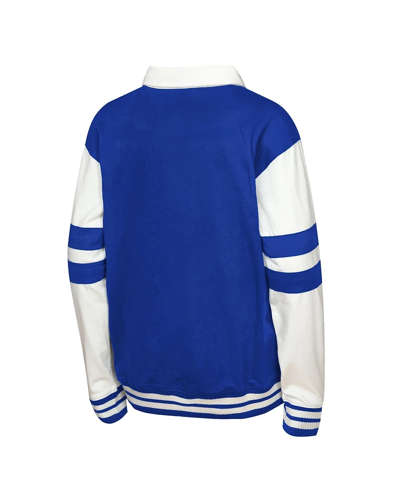Outerstuff Big Boys and Girls Royal Los Angeles Dodgers League Fielder Mvp Fashion Sweatshirt