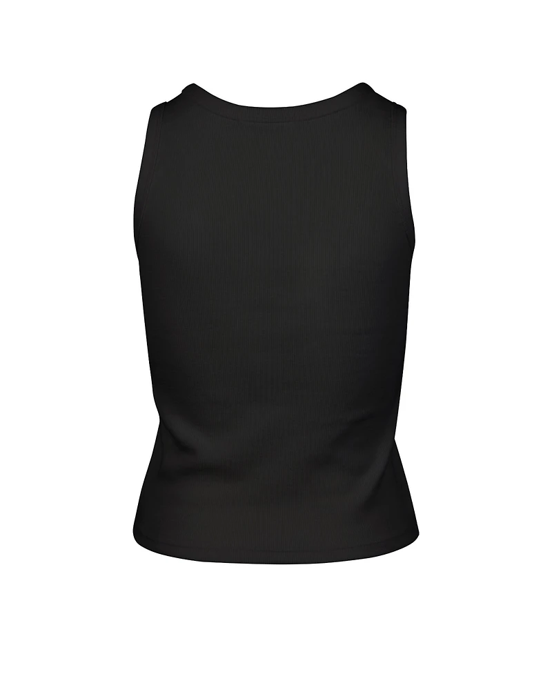 '47 Brand Women's Baltimore Ravens Cropped-Ribbed Cotton-Blend Tank Top