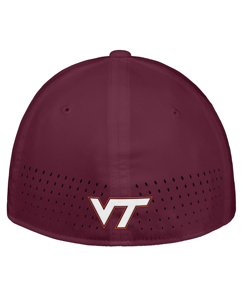 Nike Men's Maroon Virginia Tech Hokies 2026 On-Field AeroBill SwooshFlex Dri-fit Hat