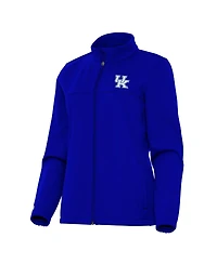 Antigua Women's Royal Kentucky Wildcats Links 2 Full-Zip Golf Jacket