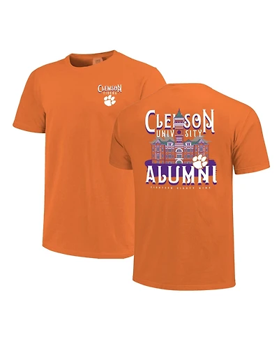 Image One Women's Clemson Tigers Campus Alumni Heavyweight Cotton Relaxed-Fit T-Shirt