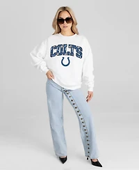 Gameday Couture Women's Indianapolis Colts Sweet Play Oversized Drop-Shoulder Sweatshirt
