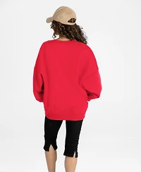 Gameday Couture Women's Buffalo Bills Oversized Dropped-Shoulder Sweatshirt