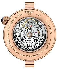 Tissot Women's Desir Automatic Rose Gold Stainless Steel Case Bracelet Watch 28mm