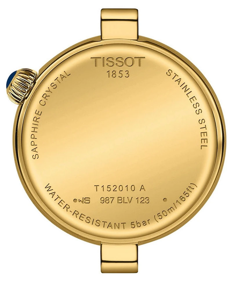 Tissot Women's Desir Quartz Gold Stainless Steel Bracelet Watch 28mm
