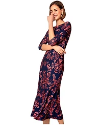Alie Street London Women's Asymmetric Bias Cut Midi Dress