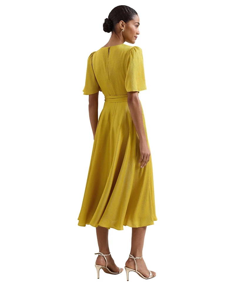 Phase Eight Women's Abbie Draped Tie Waist Wrap Dress