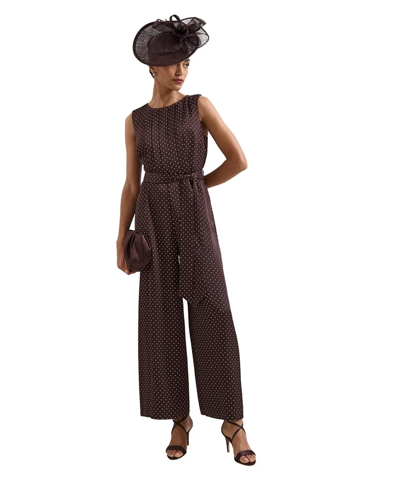 Phase Eight Women's Janine Spot Jumpsuit