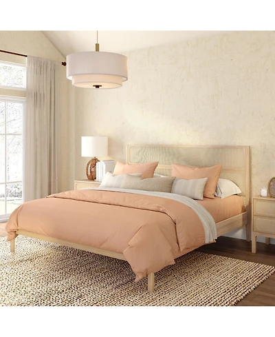 Plank+Beam Elio Rattan King Bed