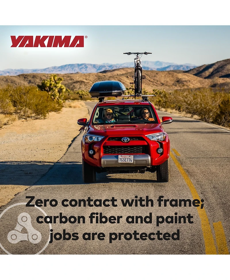 Yakima FrontLoader 1 Bike Car Rooftop Mount, Fits StreamLine Crossbar Black