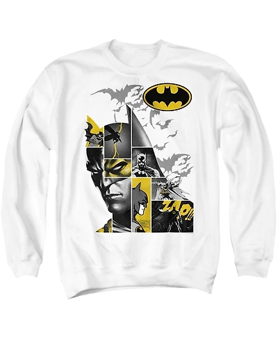 Batman Men's Long Live Crewneck Sweatshirt