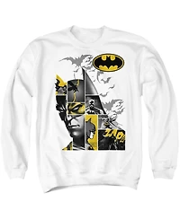 Batman Men's Long Live Crewneck Sweatshirt