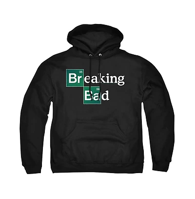 Breaking Bad Men's Logo Graphic Pull-Over Kangaroo Pocket Hoodie