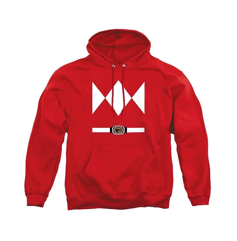 Power Rangers Men's Ranger Uniform Pull-Over Hoodie