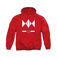 Power Rangers Men's Ranger Uniform Pull-Over Hoodie