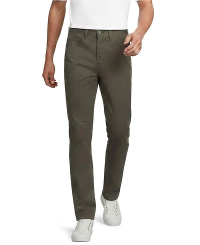 Lands' End Men's Travel Kit Comfort Waist Classic Straight Fit 5 Pocket Pant