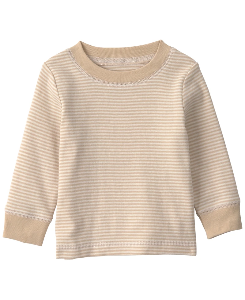 Carter's Baby Boys' Crewneck T-Shirt and Car Corduroy Overall, 2-Piece Set
