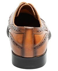 Stacy Adams Men's Alexander Perforated Calf Leather Plain-Toe Oxfords
