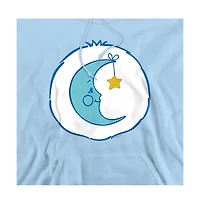 Care Bears Men's Bedtime Belly Hooded Pullover Graphic Poly-Cotton Blend Hoodie