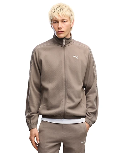 Puma Men's Class Twill Regular-Fit Track Jacket